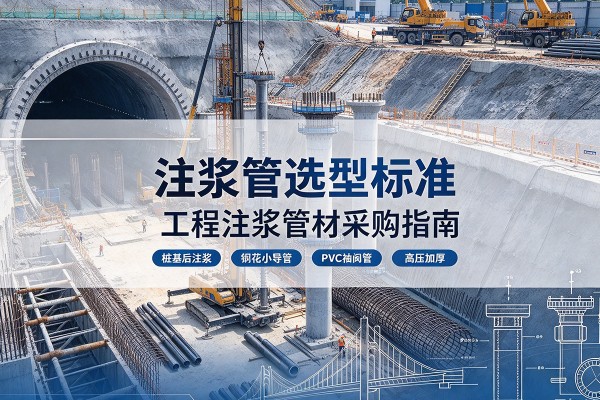 察哈尔右翼前旗注浆管选型标准