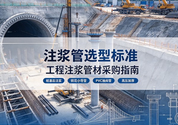 察哈尔右翼前旗注浆管选型标准